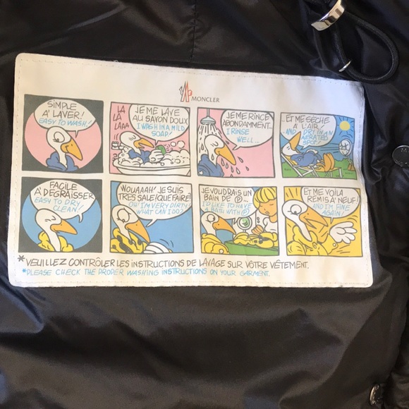 Moncler Hermine Grosgrain Water Resistant Coat - Picture 5 of 8